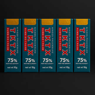 5Pack TKTX Azul 75% – Crema para el cuidado de la piel antes del tatuaje