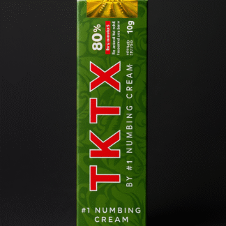 tktx verde 80% – crema para el cuidado de la piel antes del tatuaje